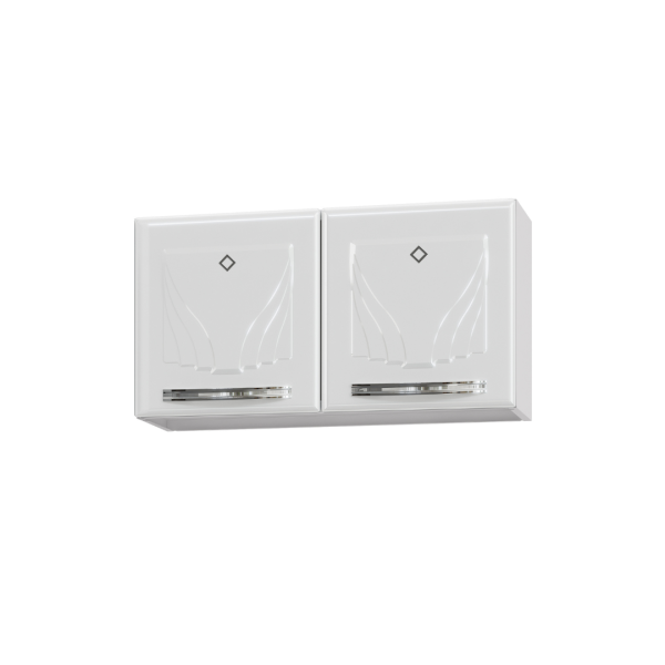 ARMARIO CRISTAL DUPLO BAIXO BRANCO