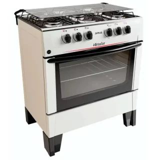 FOGÃO 5 BC SIRIUS PLUS BRANCO COM ASCENDIMENTO