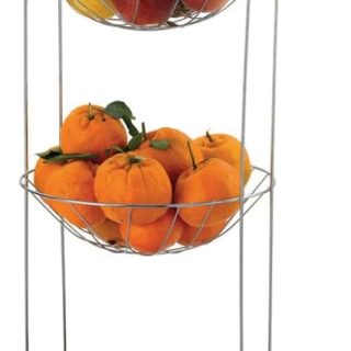 FRUTEIRA TRIPLA CROMO FOSCO