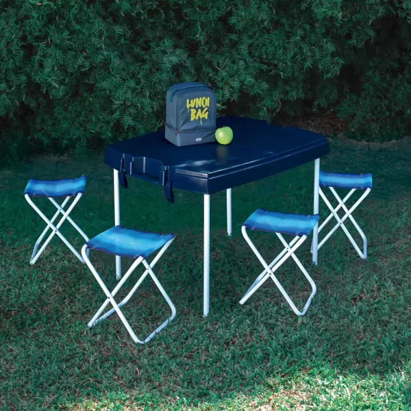 MESA PRATICA COM BANQUETAS MOR