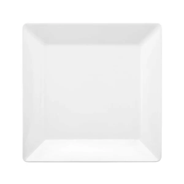 Prato Raso Branco Porcelana 26,5cmX26,5cm