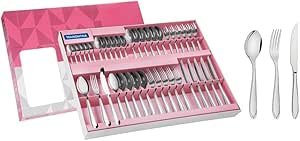 Faqueiro Aço Inox com Faca para Churrasco com 42 Peças Tramontina Laguna