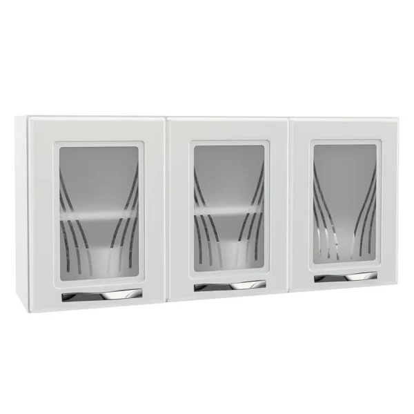 Armário Triplo Médio 3 portas – Star New Branco