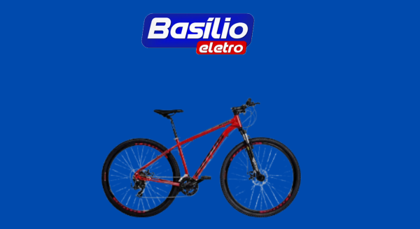 BICICLETA ARO 29 LOTUS VERMELHO-PRETO