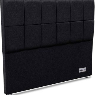 Cabeceira Piave Linho – Preto (12x140x125)