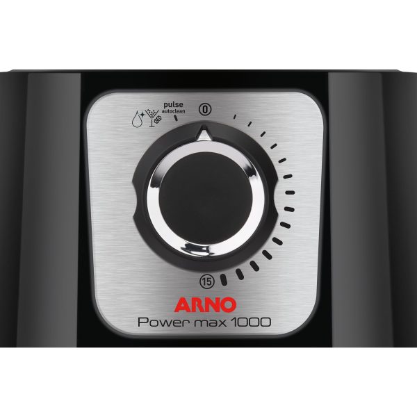 Arno LN55, Liquidificador Power Max 1000W, Preto