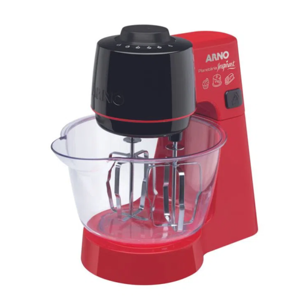 BATEDEIRA PLANETARIA COMPACTA 500W ARNO KM32 VERMELHA