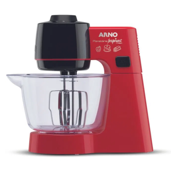 BATEDEIRA PLANETARIA COMPACTA 500W ARNO KM32 VERMELHA