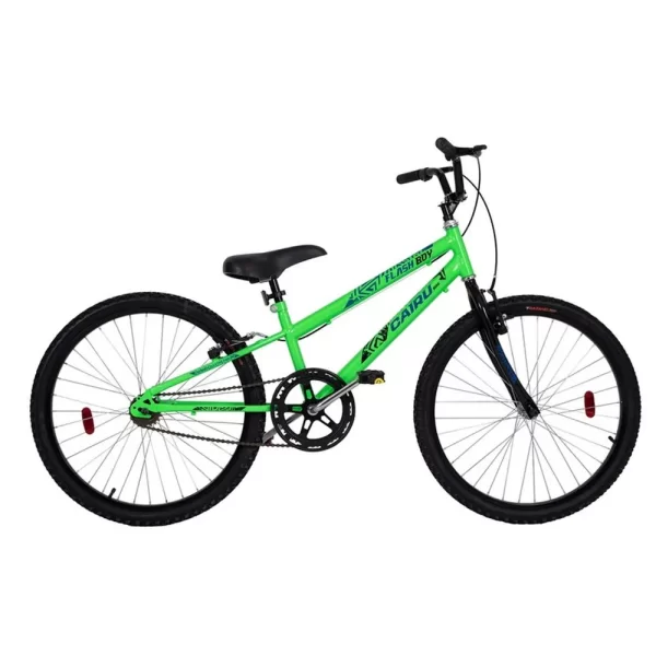 BICICLETA 24 MTB REB 21M FLASH BOY VERDE
