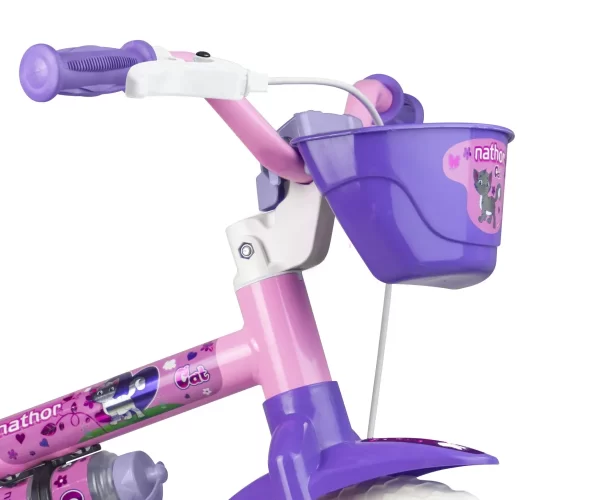 BICICLETA FEM ARO 12 CAT ROSA