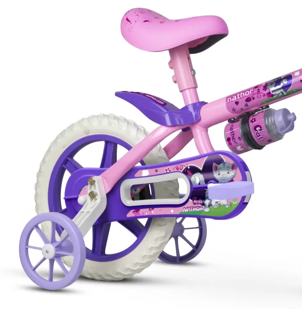 BICICLETA FEM ARO 12 CAT ROSA