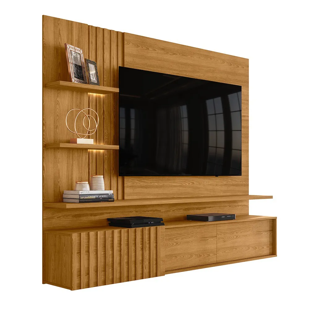 BANCADA SUSPENSA ATENA CUMARU/OFF WHITE