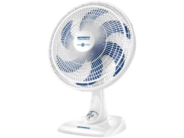 VENTILADOR MONDIAL 40 CM MESA BRANCO