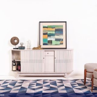 BUFFET MONACO CALACATA/OFF WHITE