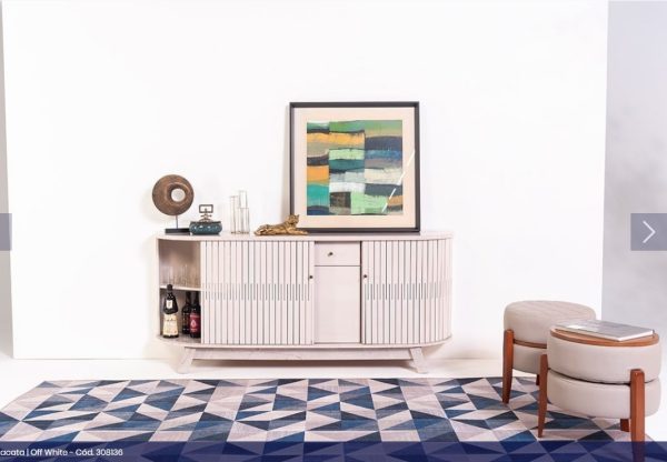 BUFFET MONACO CALACATA/OFF WHITE