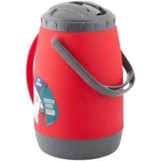 GARRAFA TERMICA 2,5L SOPRANO VERMELHA COM ALÇA
