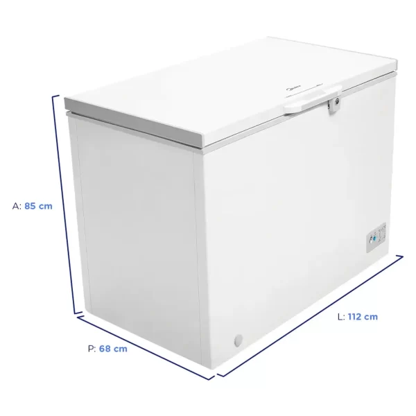 FREEZER 295L MIDEA 3 FUNCOES