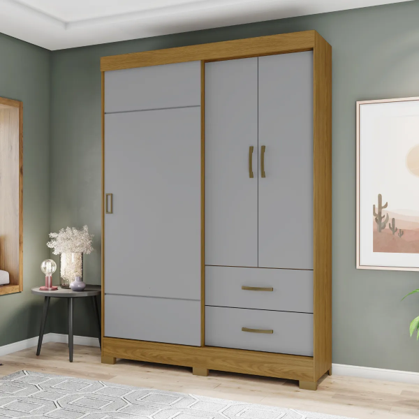 ROUPEIRO B59-166 03 PTS 02 GAV NATURE/CINZA