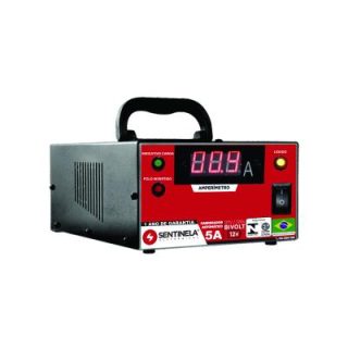 CARREGADOR BATERIA 12V CA05 SENTINELA