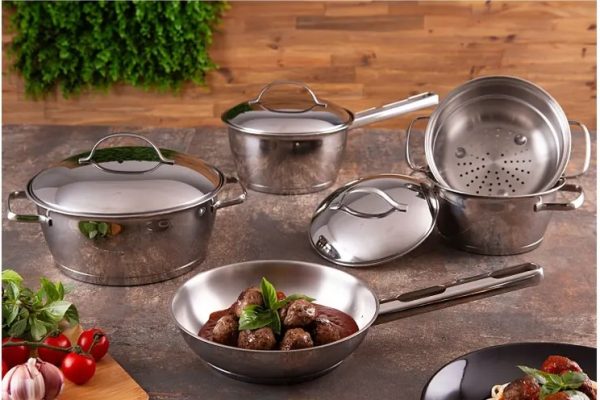 PANELA INOX 5 PÇS TRAMONTINA