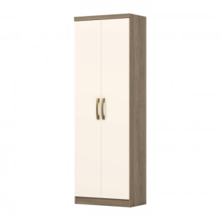 ROUPEIRO MULTIUSO MARGARIDA 2 PTS RUSTICO/OFF WHITE