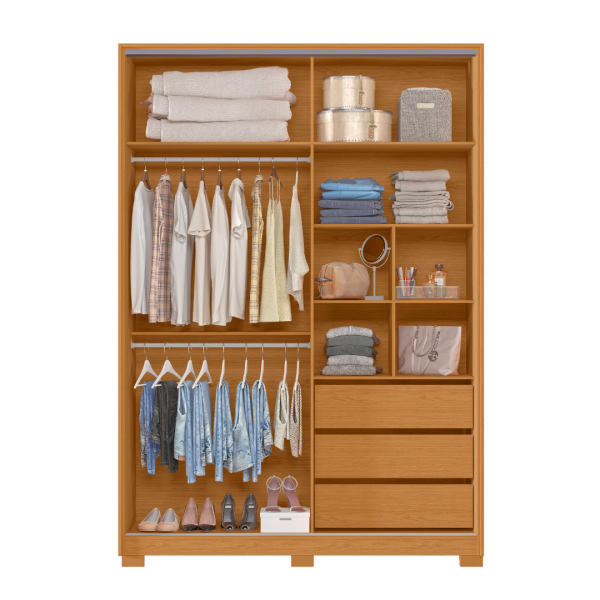 GUARDA ROUPA FRIZATTO 2 PTS DESLIZANTES COM ESPELHO
