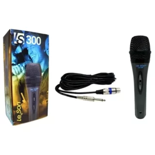 MICROFONE C/FIO LS 300 DINAMICO