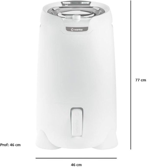 CENTRIFUGA DE ROUPAS – SOFIA 15 KG – BRANCA