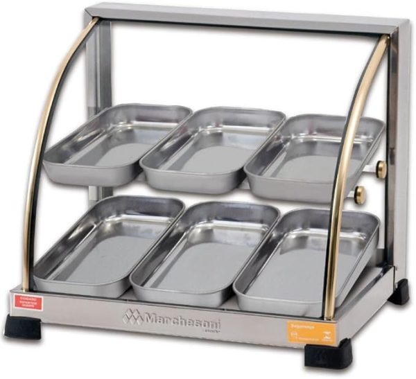 ESTUFA OURO CURVA DUPLA X 6 BANDEJAS X 127V