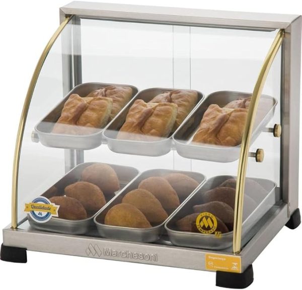 ESTUFA OURO CURVA DUPLA X 6 BANDEJAS X 127V