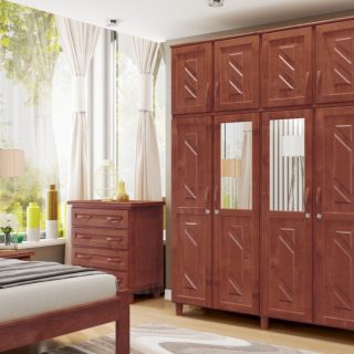 ROUPEIRO GRECIA 4 PORTAS MOGNO FOSCO  CAVAZOTTO