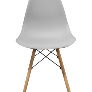 CADEIRA EAMES BEST C80 BRANCO PES PALITO