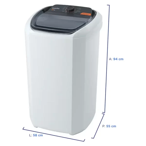LAVADORA DE ROUPA WANKE LWBE201T3 BRANCA 20KG