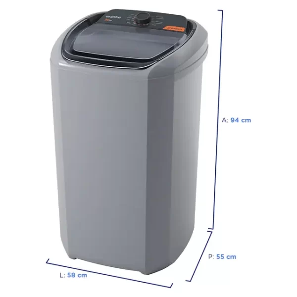 LAVADORA DE ROUPA WANKE LWBE201T3 SILVER 20KG