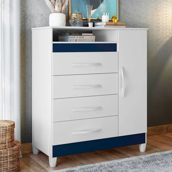 COMODA TURQUESA QUADRIFLEX