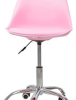 CADEIRA SECRETARIA EAMES C50 ROSA