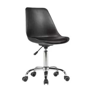 CADEIRA SECRETARIA EAMES C50 PRETO