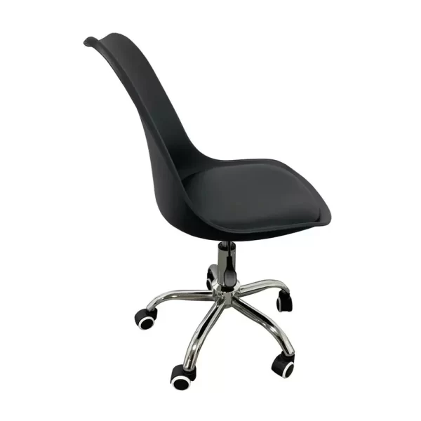 CADEIRA SECRETARIA EAMES C50 PRETO