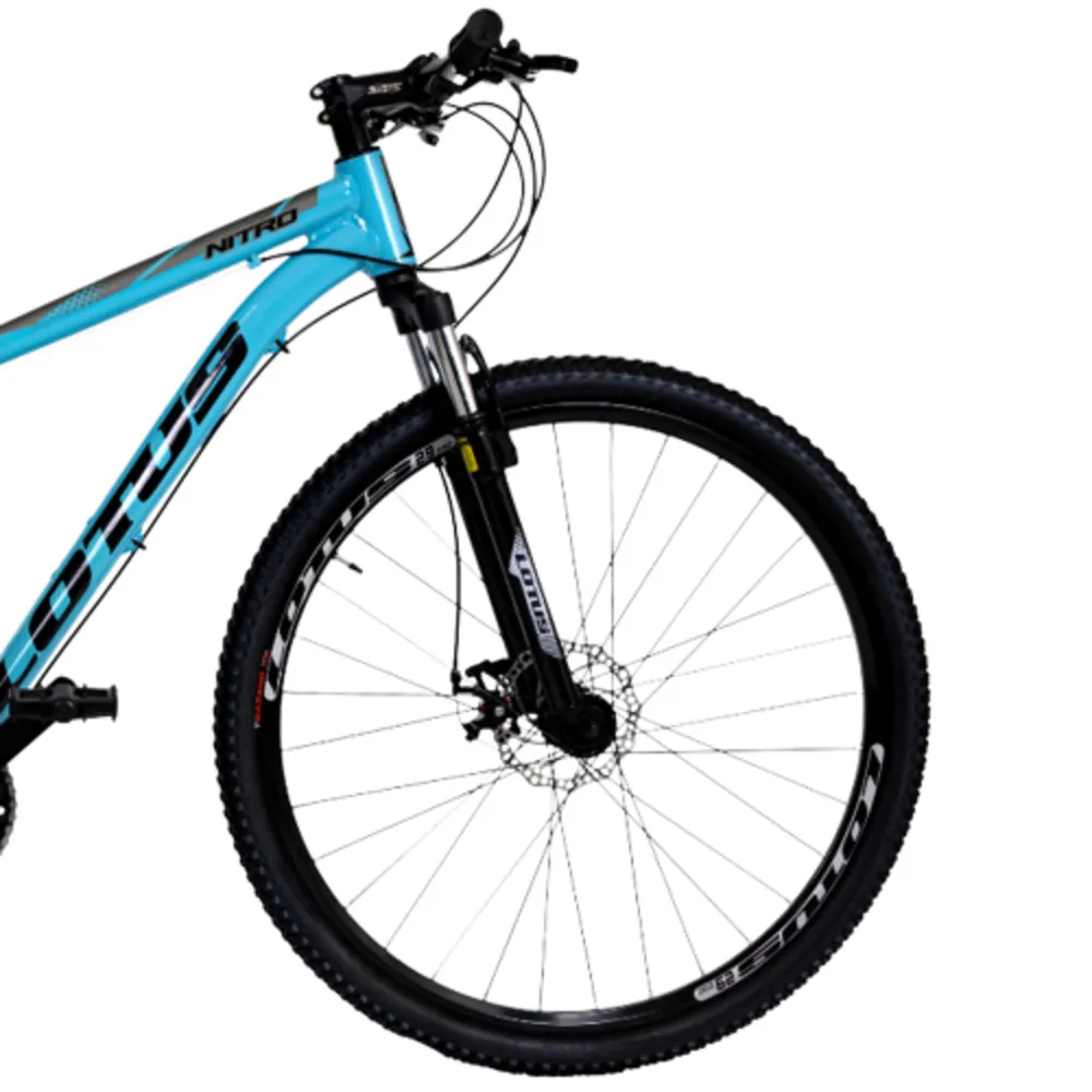 BICICLETA 29 AL NITRO F.MEC 21V AZUL/PTO 17.5 LOTUS