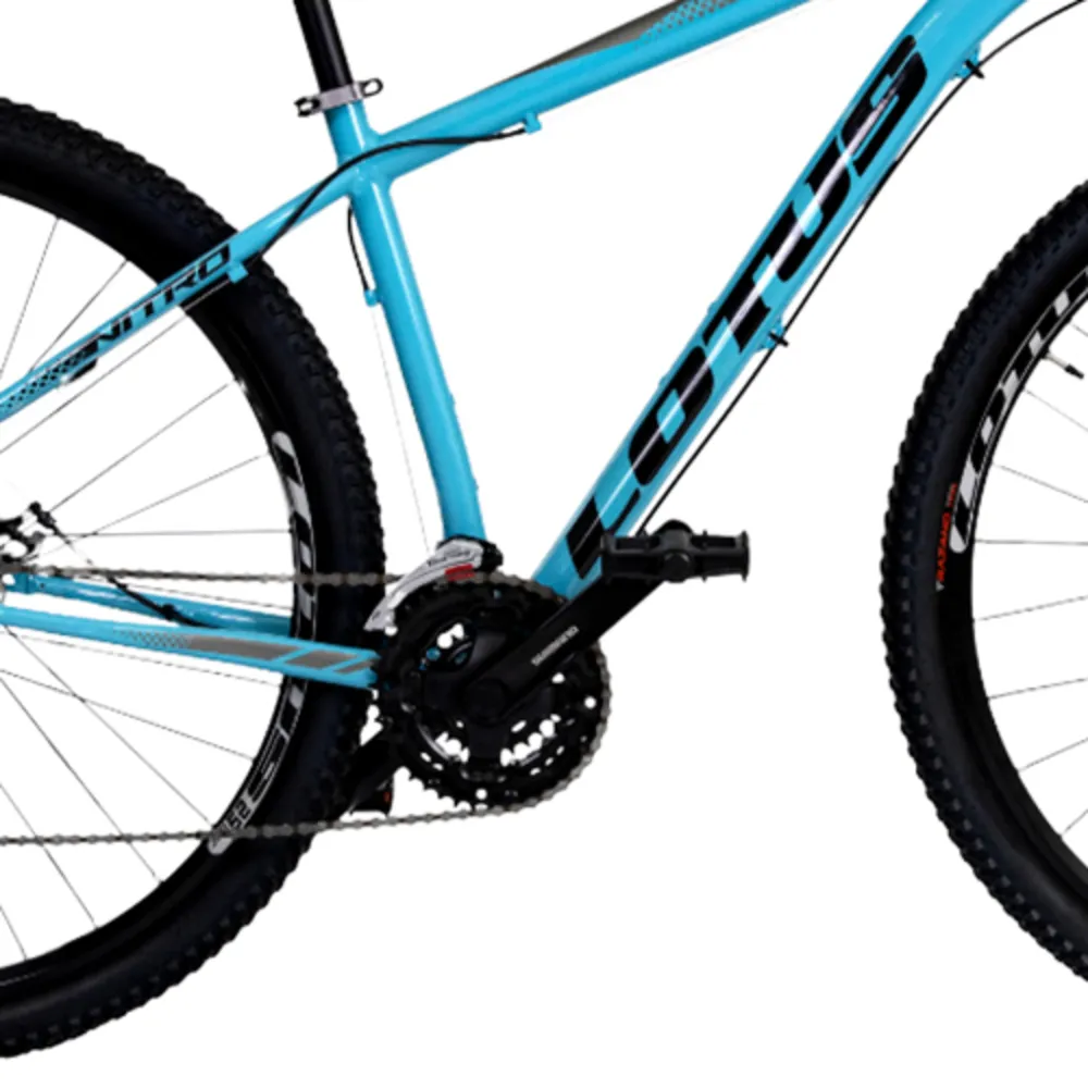 BICICLETA 29 AL NITRO F.MEC 21V AZUL/PTO 17.5 LOTUS