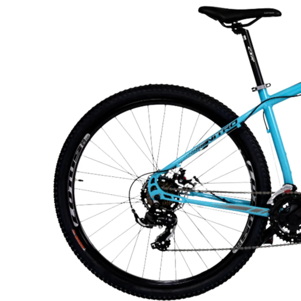 BICICLETA 29 AL NITRO F.MEC 21V AZUL/PTO 17.5 LOTUS