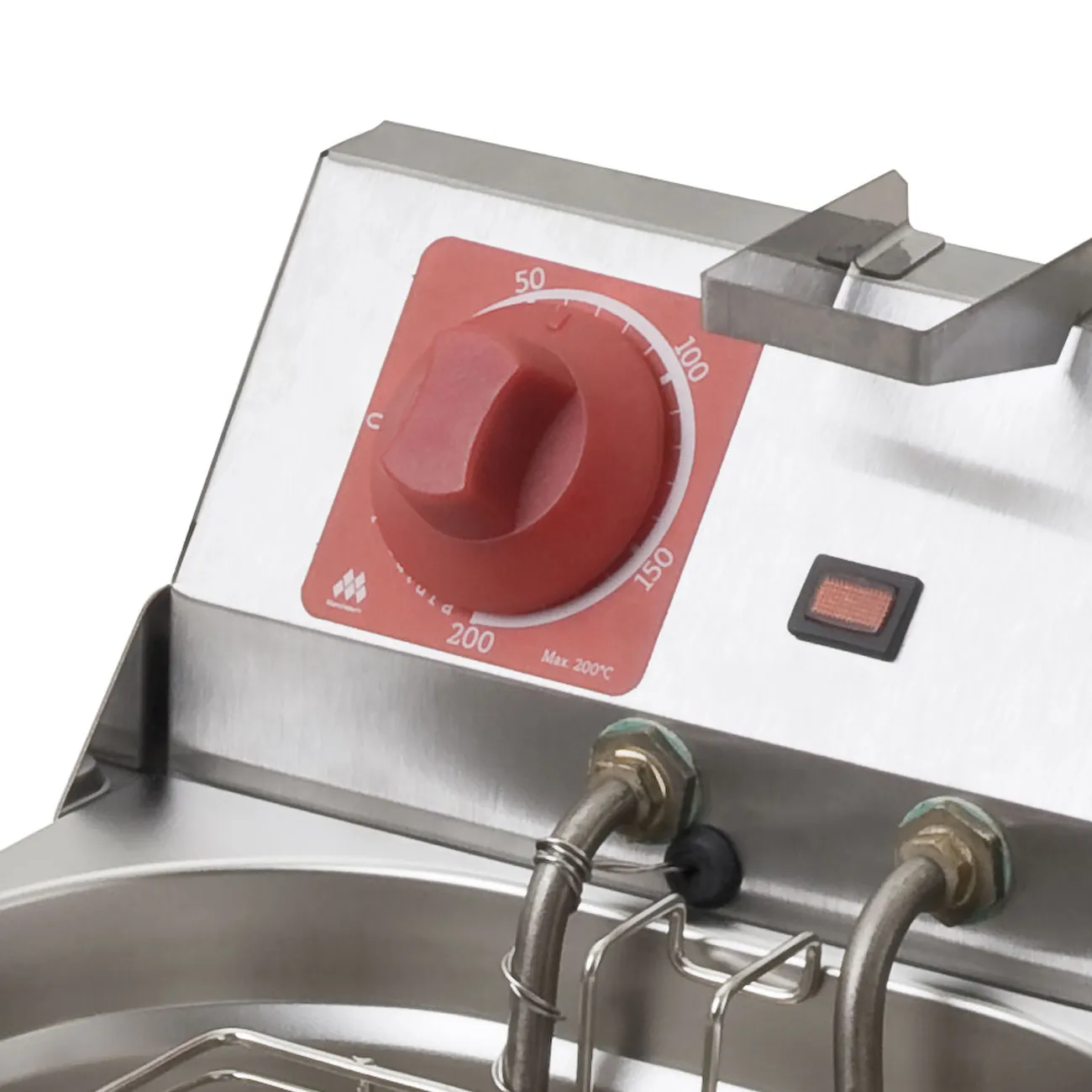 FRITADEIRA 2 CUBAS – 4 LITROS CADA 127 V S/ TAMPA