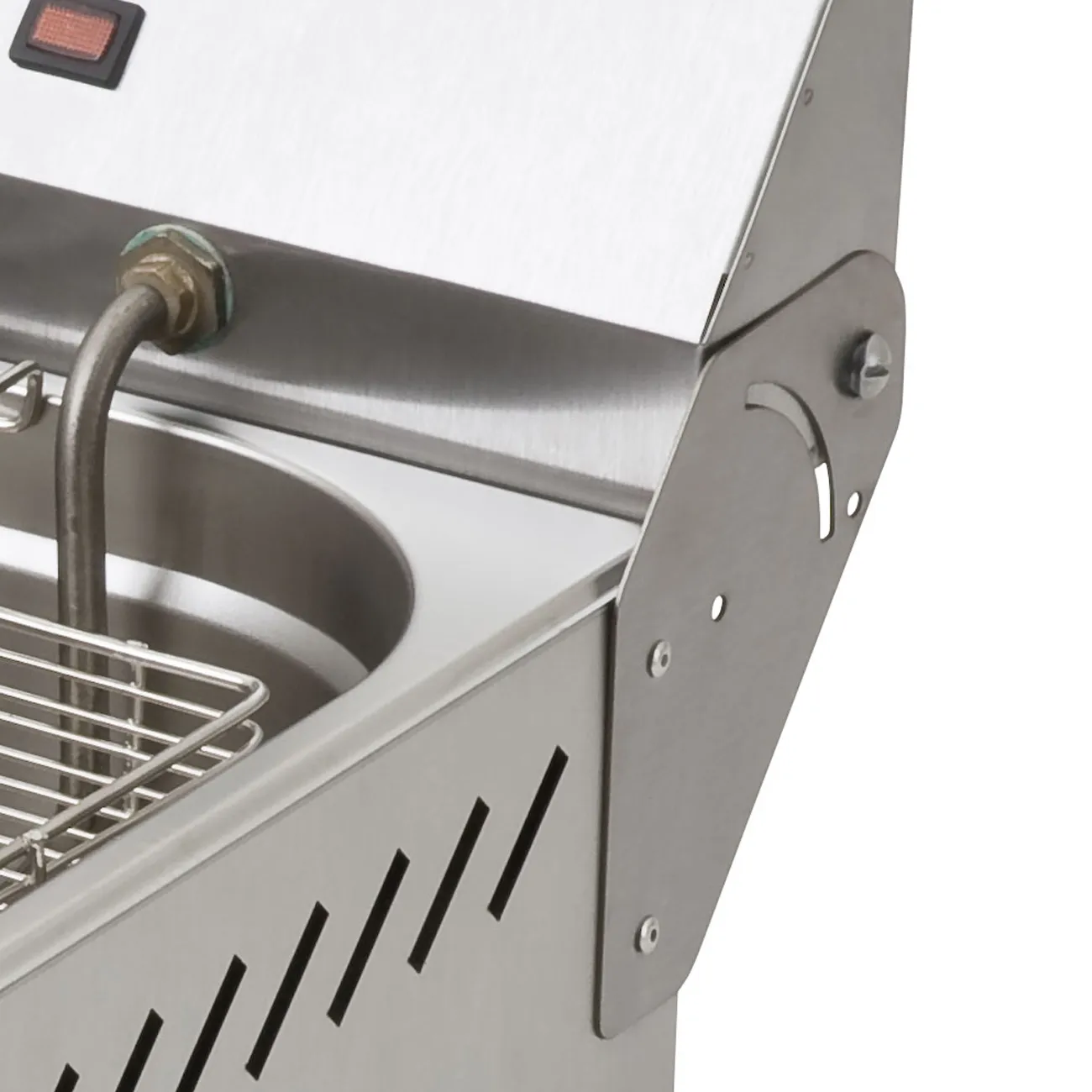 FRITADEIRA 2 CUBAS – 4 LITROS CADA 127 V S/ TAMPA