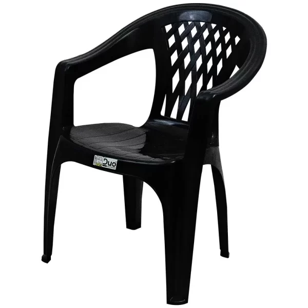 POLTRONA PRETA DUOPLASTIC