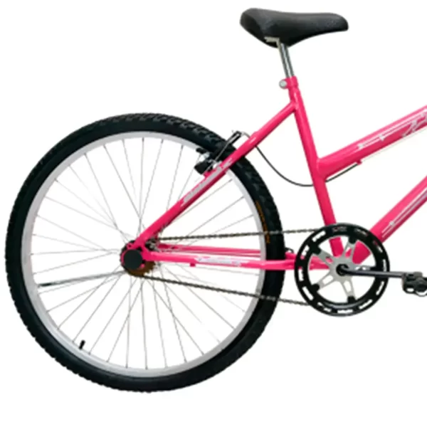 BICICLETA ARO 26 BELLA CAIRU C/CESTA ROSA PINKS