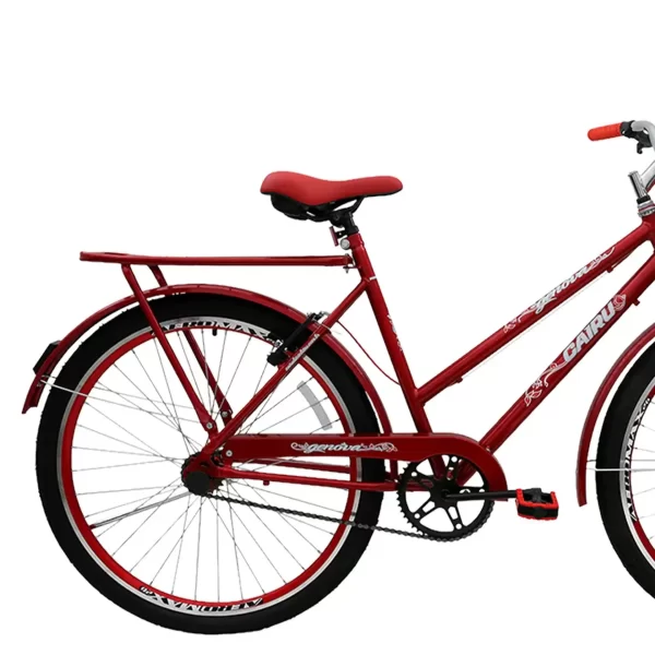 BICICLETA ARO 26 GENOVA VERMELHO C/CT V.B