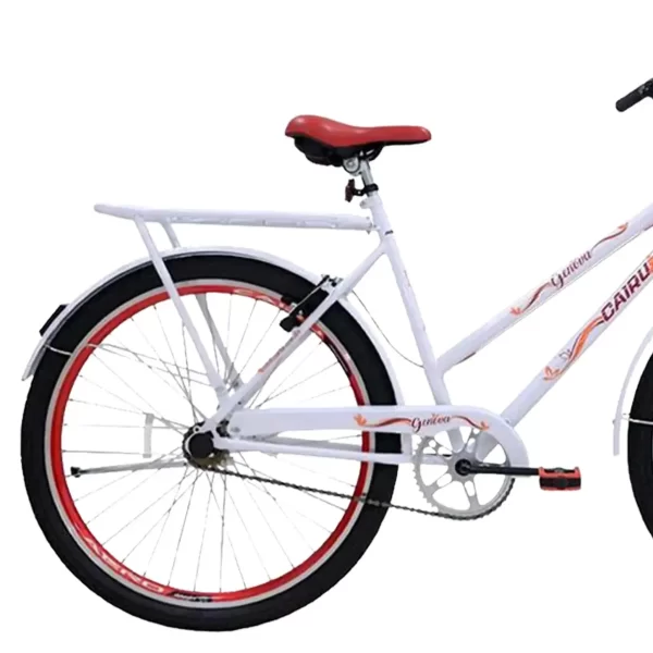 BICICLETA ARO 26 GENOVA BRANCA C/CT V.B