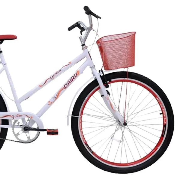 BICICLETA ARO 26 GENOVA BRANCA C/CT V.B