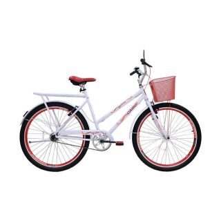 BICICLETA ARO 26 GENOVA BRANCA C/CT V.B