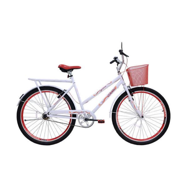 BICICLETA ARO 26 GENOVA BRANCA C/CT V.B